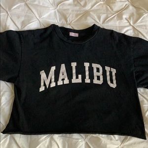 J.Galt cropped malibu tshirt